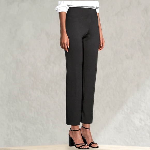 *NWT* Worthington Womens Fit Solution Ultra Sculpt Ponte Bootcut Pants Size PL - Picture 2 of 9